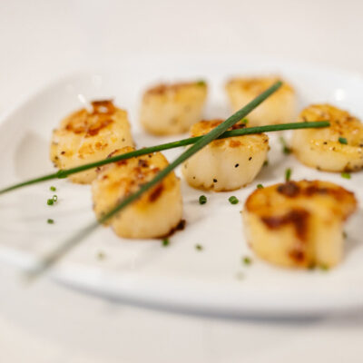 image of cooked scallops